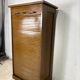 Vintage wooden filing cabinet / shutter cabinet / column cabinet