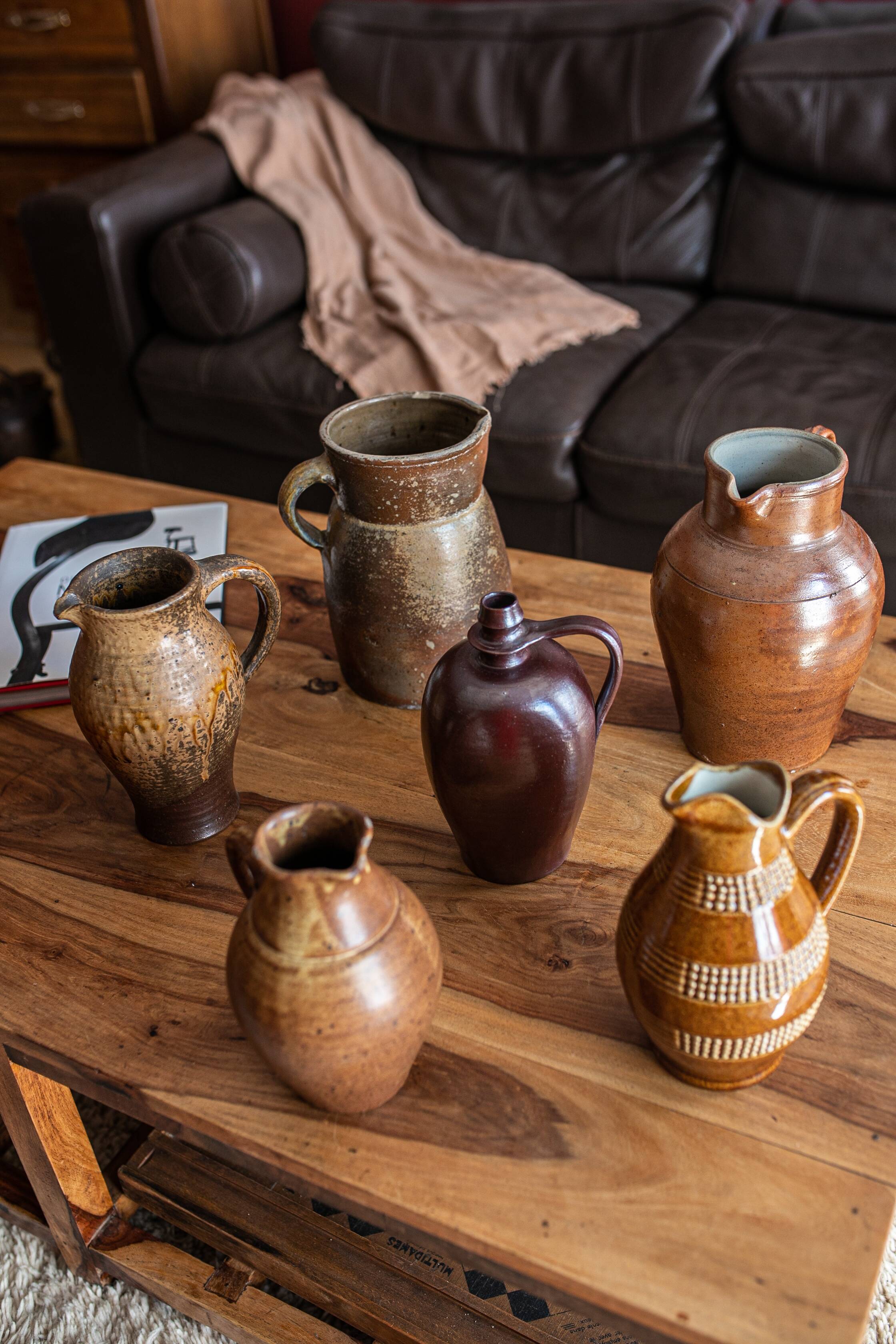 Sandstone pitcher by André Bodin