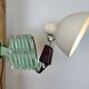 Industrial East German Scissor Lamp from VEB Zweckleuchtenbau Dresden, 1950
