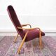 Fauteuil vintage en velours