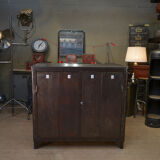 Industrial metal sideboard furniture 1950