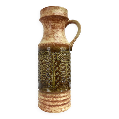Vase de sol en céramique • Üebelacker Keramik • Céramique ouest-allemande • Circa 1960-70
