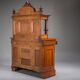 Buffet néo-baroque allemand en noyer et acajou, années 1890