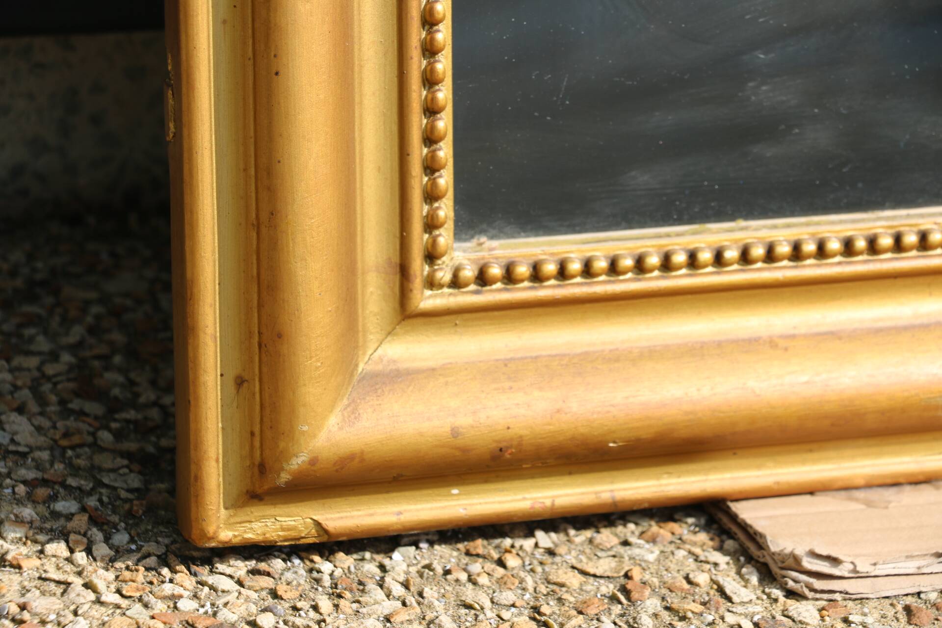 Antique gold mirror 1200mm