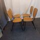lot de chaises vintage 1950