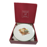6 assiettes à fromage Limoges Porcelaine de sologne