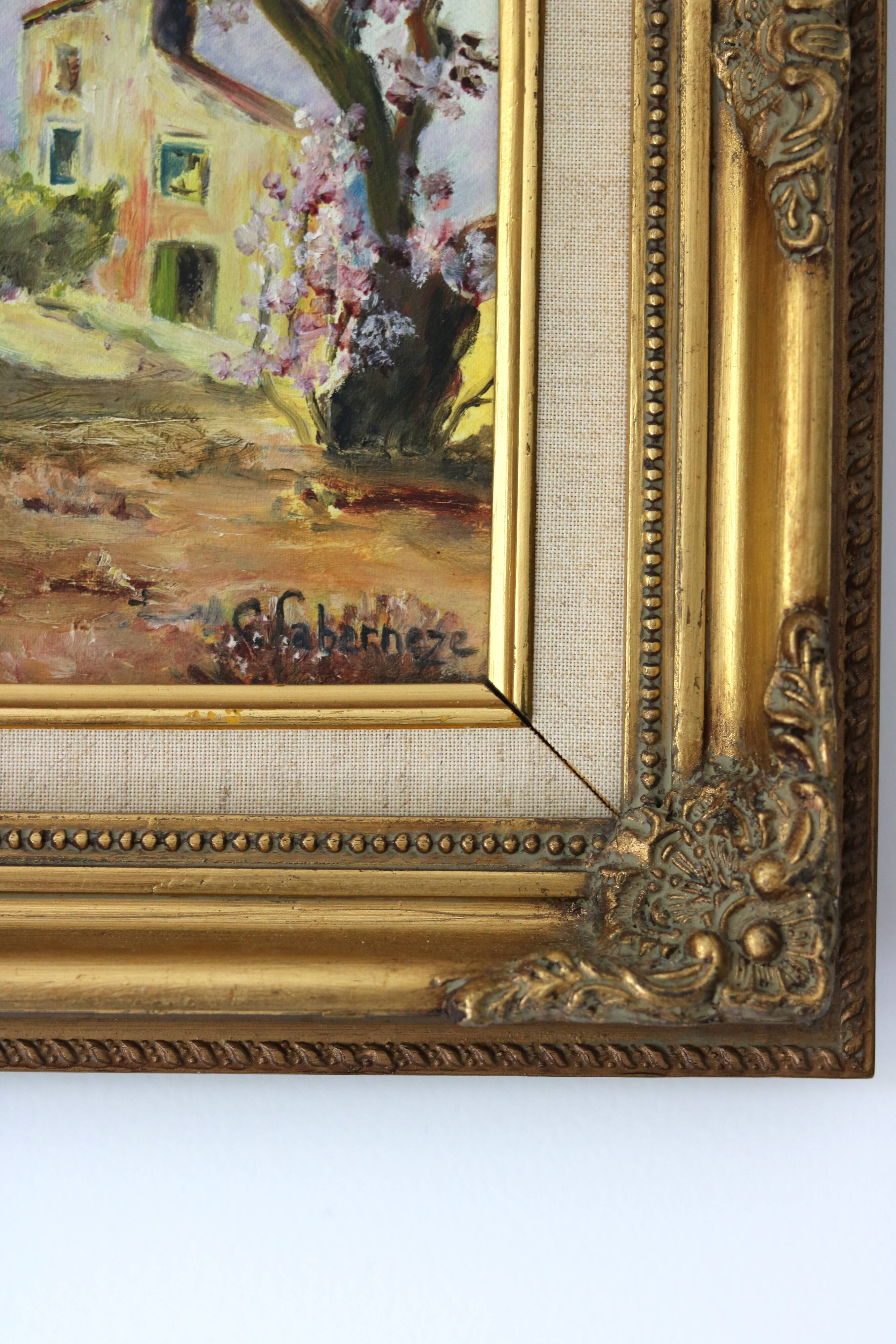 Provençal landscape painting