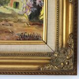 Provençal landscape painting