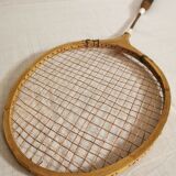 Old tennis racket early 20th in wood