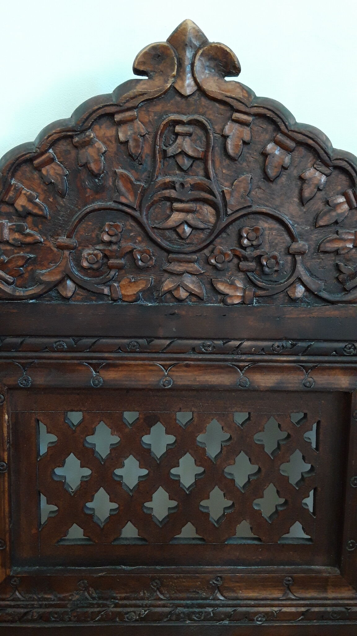 Pair of folding tibetan armchairs