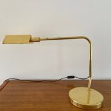 Brass desk lamp