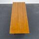 1950s coffee table, walnut, V-shaped legs, restored