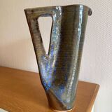 Stoneware carafe design signed