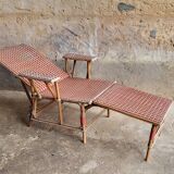 Rattan lounge chair