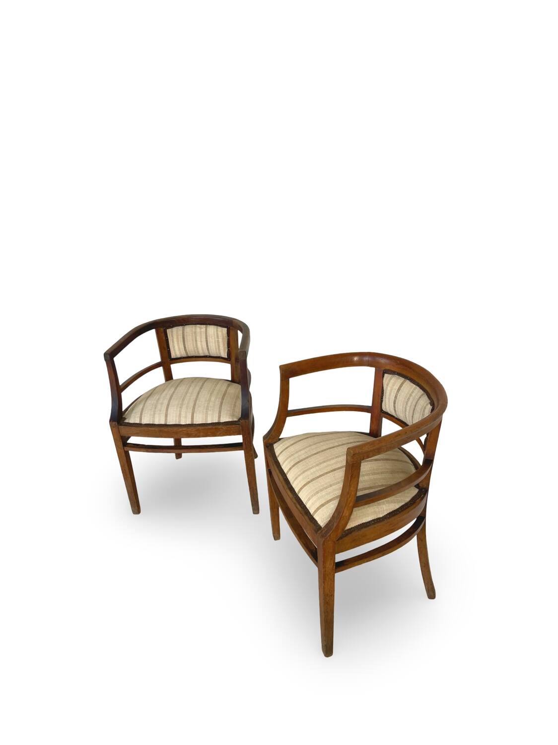 Italian side armchairs, 1920s/1930s