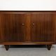 Art Deco style sideboard in rosewood and sycamore, France circa 1950