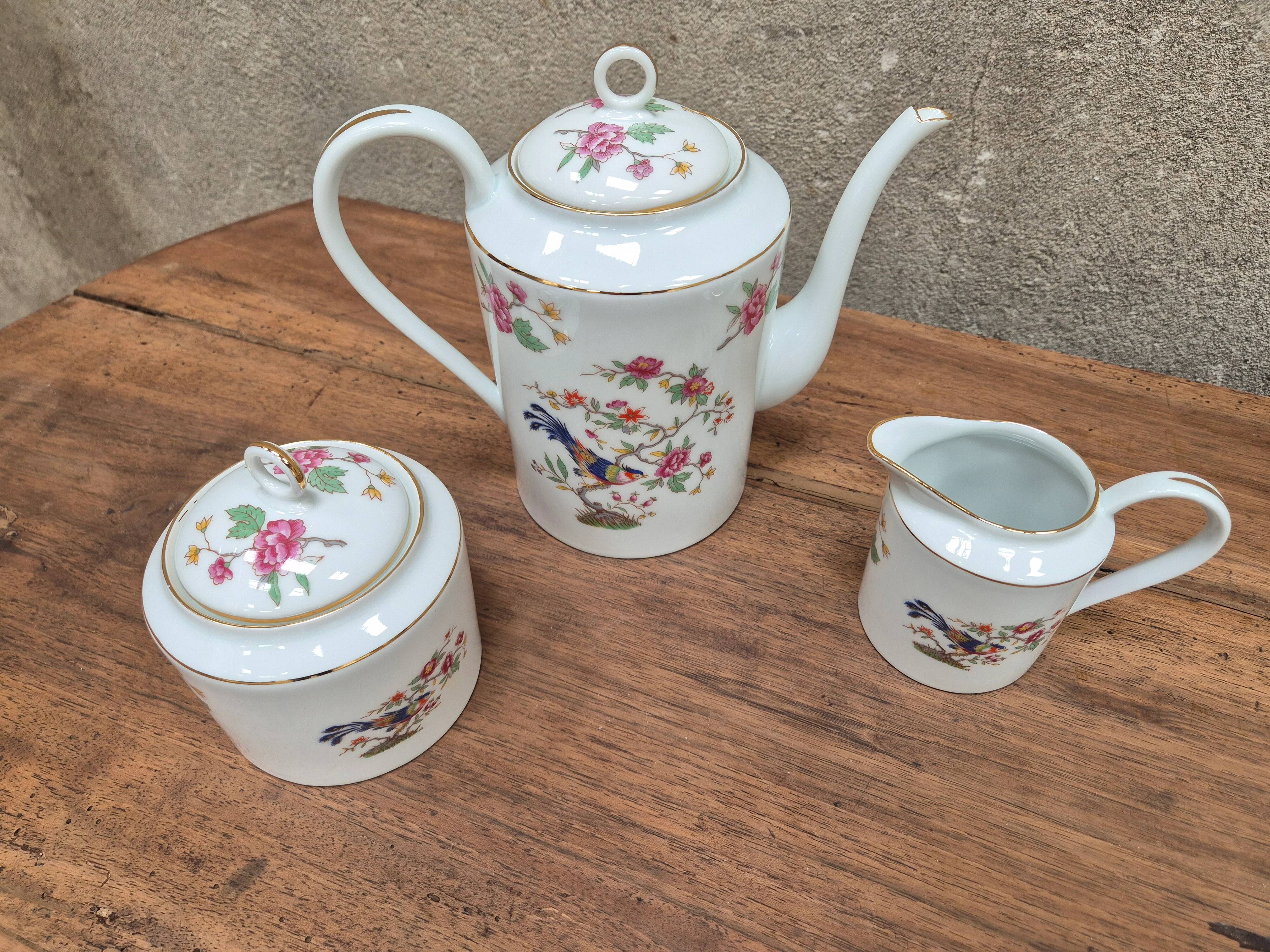 Limoges porcelain tableware