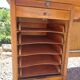 Desk with curtain binder