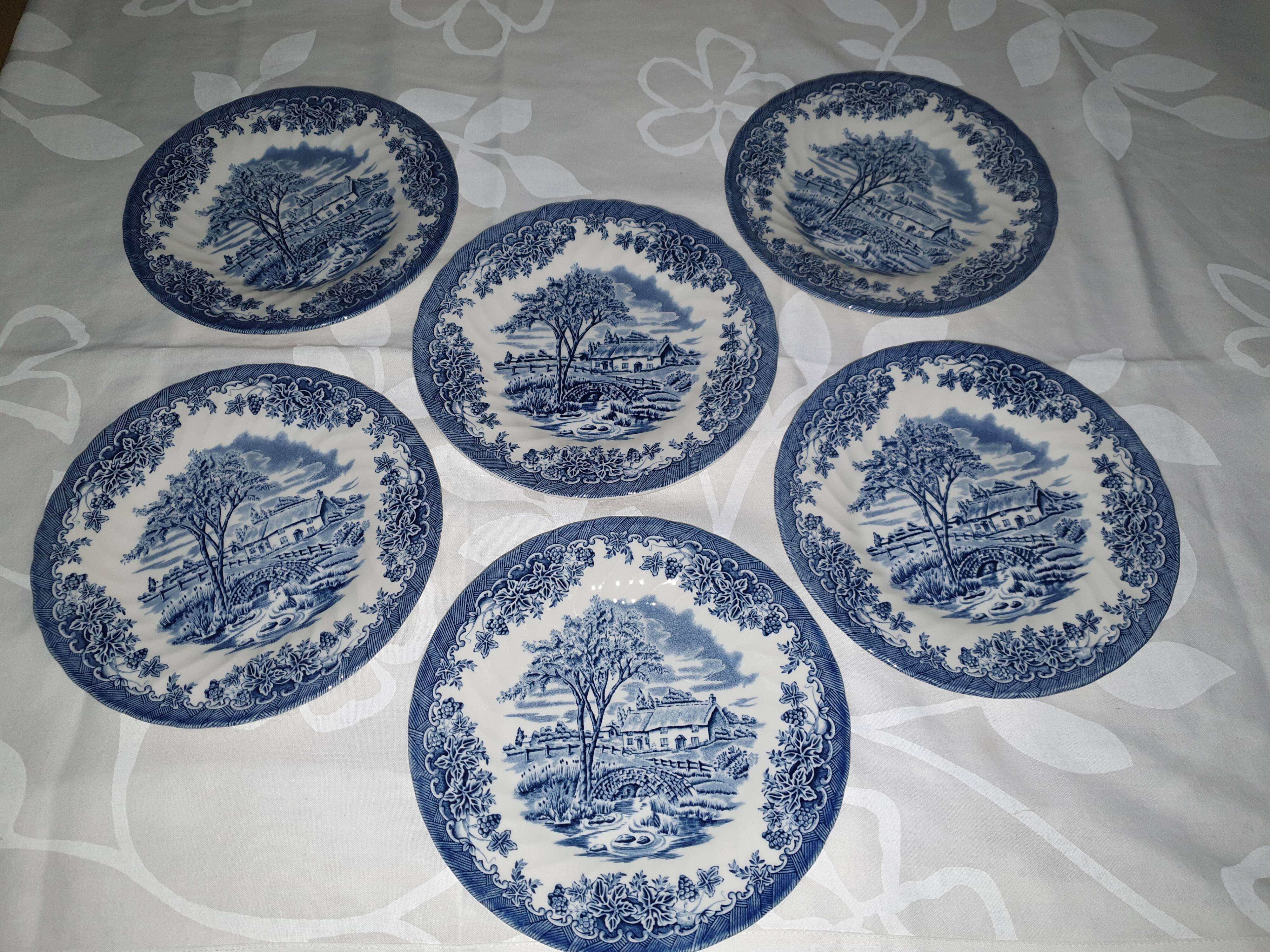 Lot de 6 assiettes à dessert