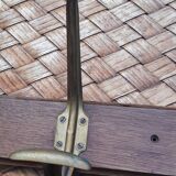 Wall coat rack with 5 hooks
