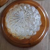 Set of three vintage 60/70 ceiling lights