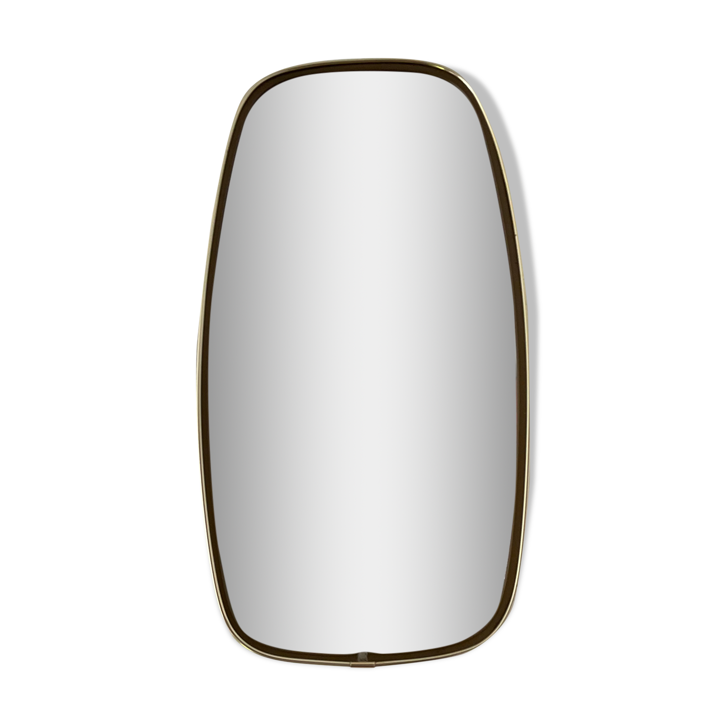 Mirror mirror free form 60s-70s, 46x23 cm
