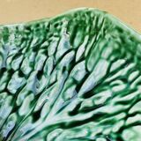 Secla Portugal cabbage barbotine dish