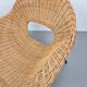 Vintage Rattan Lounge Chair with Tube Frame by Dirk van Sliedregt for Gebroeders Jonkers, 1960s