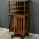 Revolving Walnut Bookcase, stamped G.Lancelin – 1900