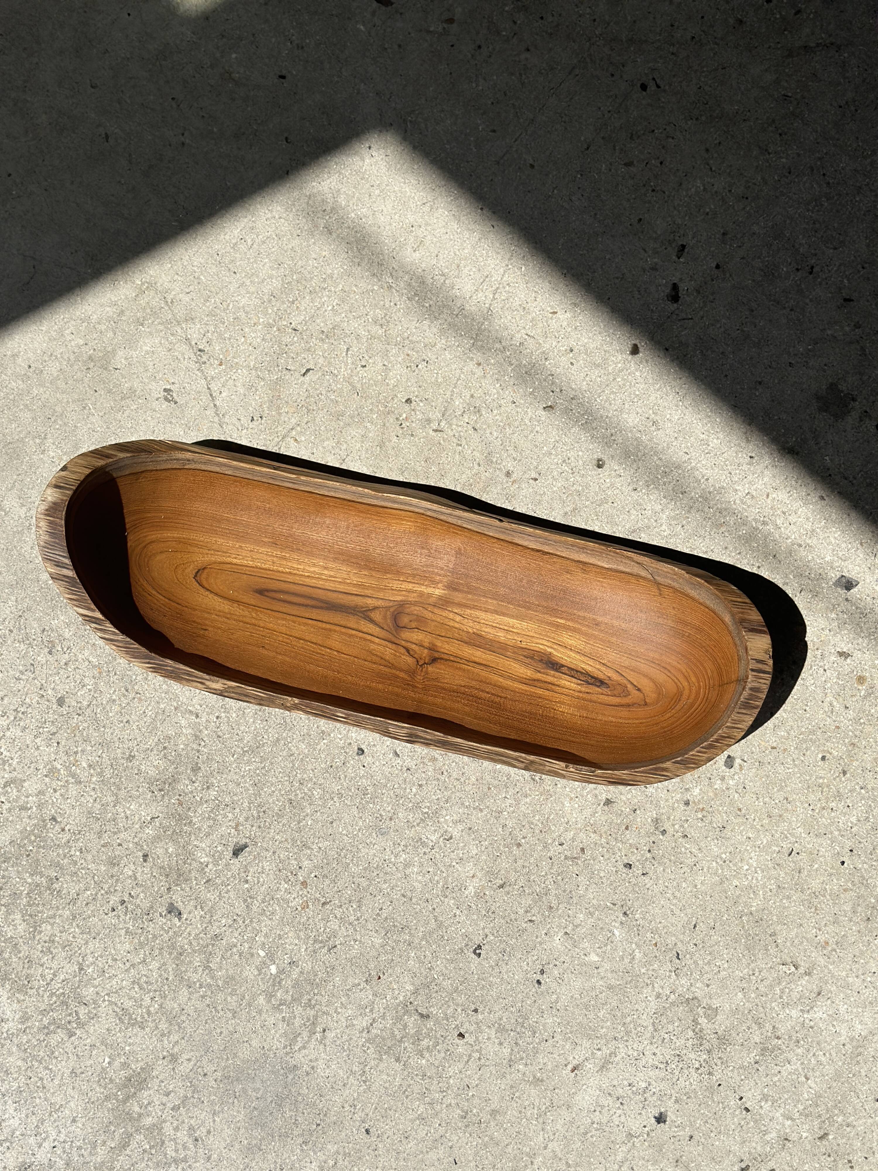 Organic monoxyl teak cut L:50cm