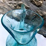 Pichet vintage en verre de soude