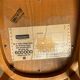 Four chairs Baumann 1960 with bars seated skaï brown label