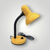 Small yellow metal desk lamp - new in its box - 1990