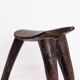 Tabouret tripode en bois du Burkina Faso