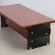Mid-century modern glass desk, Italy 1960s