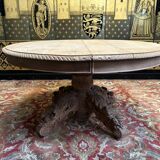 Napoléon III aero gummed oval table