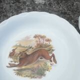 8 hollow plates animal decorations