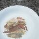 Set de 8 assiettes creuses décors animaux