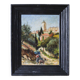 Oil on panel by A. Poulain - Cagnes sur Mer