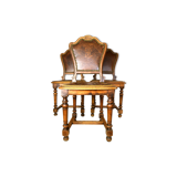 Series of three castle chairs