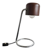 Bauhaus desk lamp with infinite support and metal shade, 1970s
