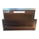 Smoked plexiglass magazine rack, Michel Dumas 1970.
