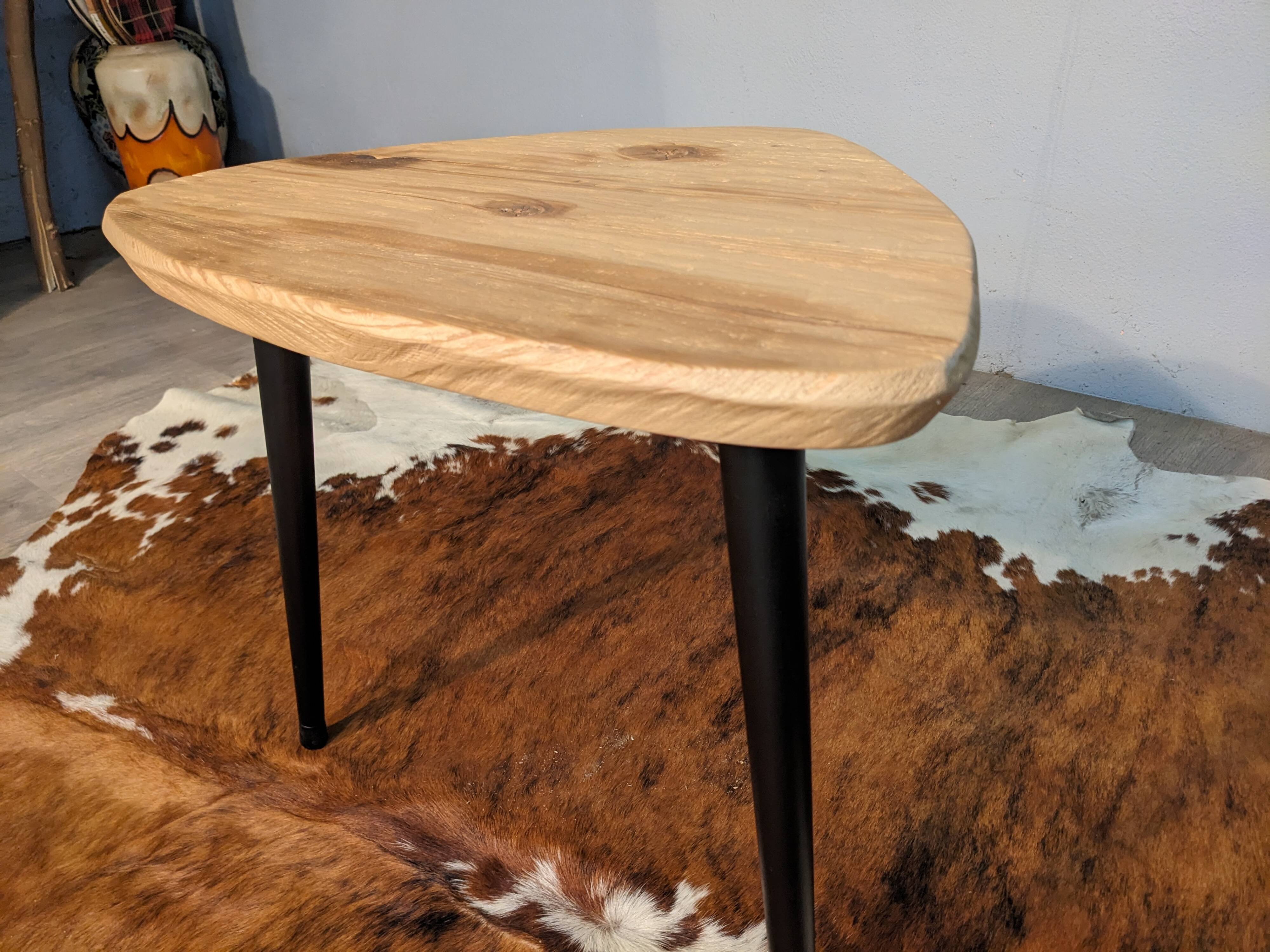 Compass leg coffee table