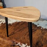 Compass leg coffee table