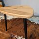 Compass leg coffee table