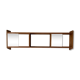Bookcase vintage pyramidal wall shelf