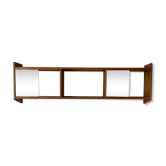 Bookcase vintage pyramidal wall shelf