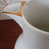 Creamer and milk jug in porcelain Vignaud