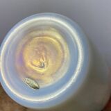 Iridescent glass vase