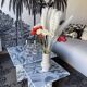 Square trundles 100% Arabescato marble